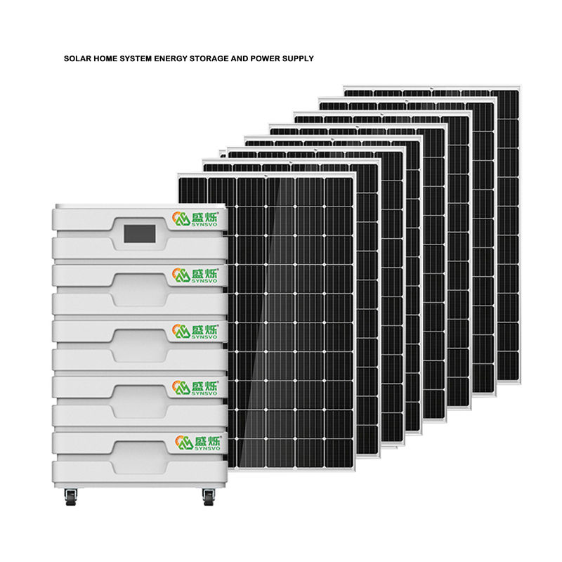 घरों के लिए पावर सिस्टम पोर्टेबल सोलर जेनरेटर 10KW 5KW सिस्टम किट