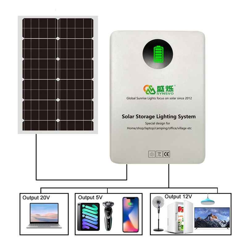 60W सौर पैनल जनरेटर के साथ 300W दीवार पर लगे पीवी ऊर्जा भंडारण प्रणाली