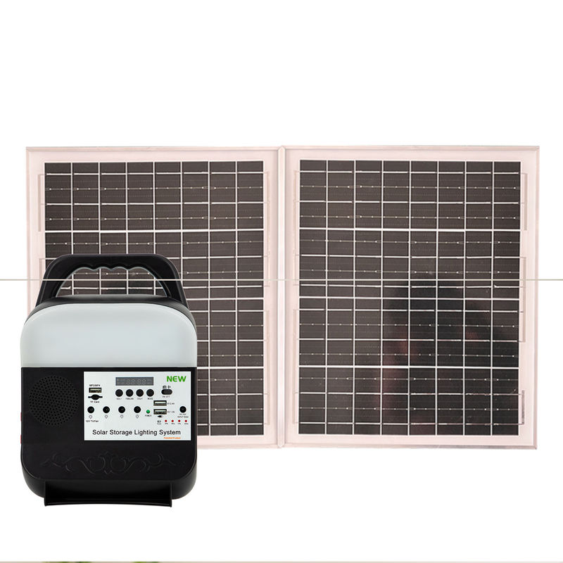 45W सौर पैनल IP65 सौर एलईडी होम लाइट ABS सामग्री -20℃-60℃ कार्य तापमान पोर्टेबल पावर स्टेशन सौर