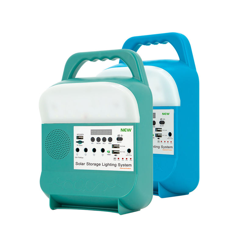 घर के लिए 12V सौर ऊर्जा चालित लाइटें 4पीसी 6W बल्ब मोबाइल फोन के लिए मजबूत एलईडी लाइट पावर बैंक सोलर