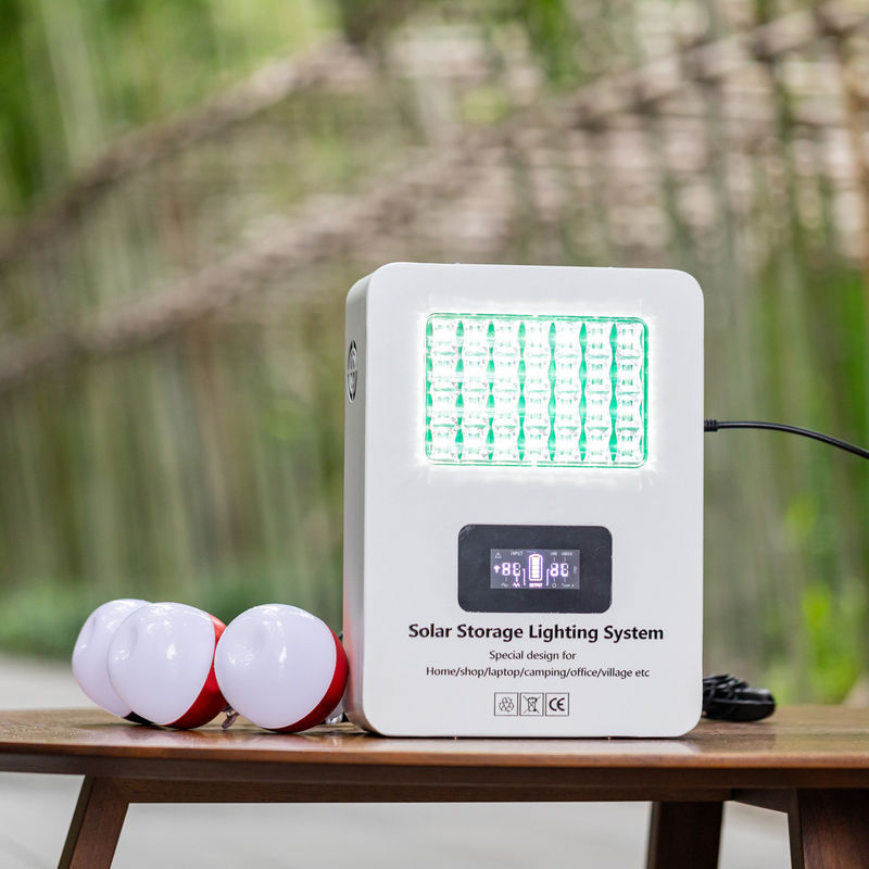 कुशल और दीर्घकालिक पोर्टेबल सौर जनरेटर 12V/220V 3.6 Ah बैटरी के साथ