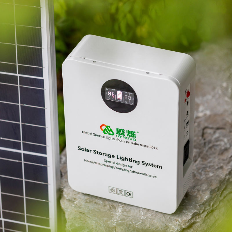 मोनोक्रिस्टलाइन सौर पैनलों के साथ 300W पावर क्षमता पोर्टेबल सौर जनरेटर सौर जनरेटर चलाने के लिए रेफ्रिजरेटर