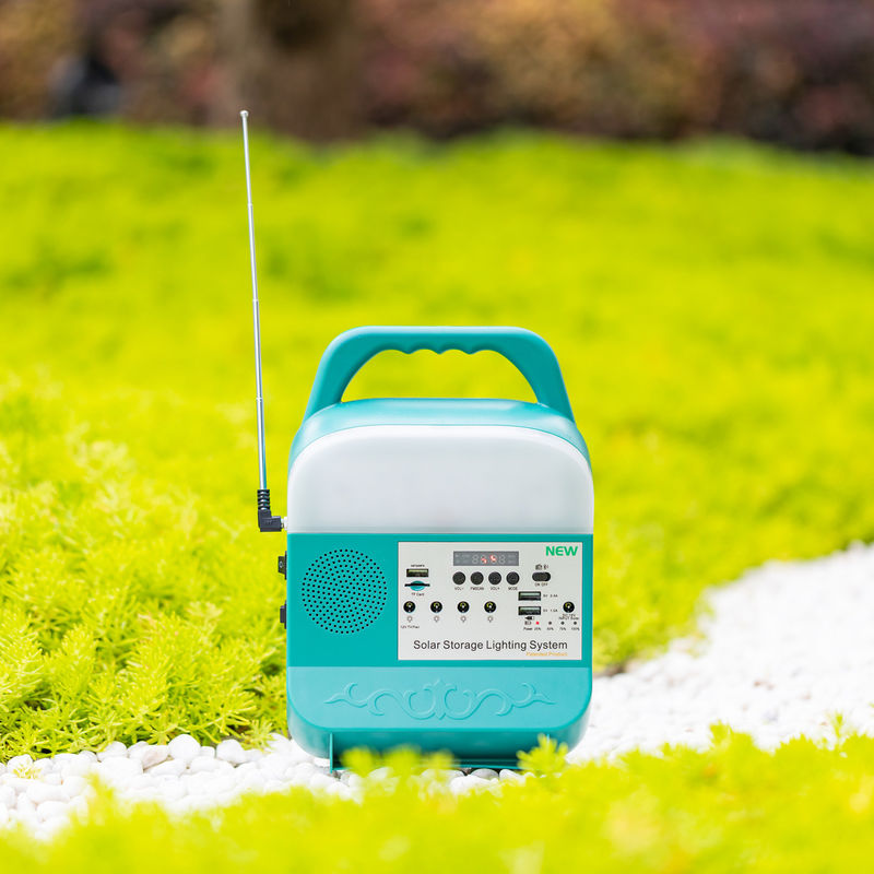45W 16V सौर होम लाइटिंग सिस्टम ABS 2Y और सौर पैनल लाइट्स के साथ