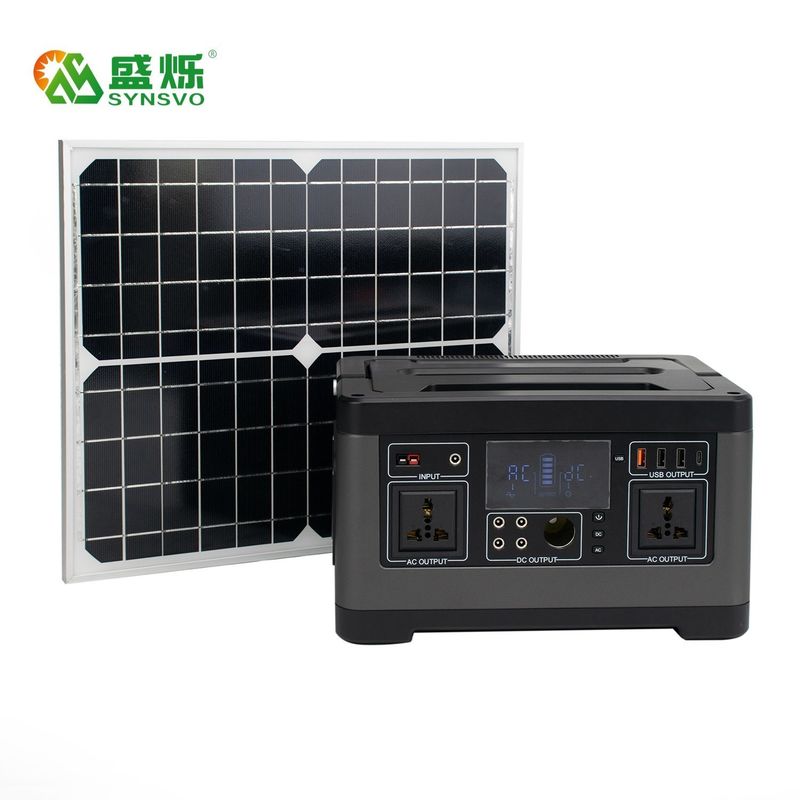 सौर जनरेटर 500w 1000w सौर ऊर्जा प्रणाली इन्वर्टर के साथ सौर पैनल पावर सिस्टम
