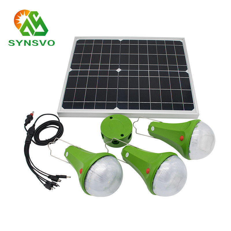 आउटडोर लाइट्स के लिए TUV BV 9W सोलर पैनल ऑफ ग्रिड सिस्टम सोलर किट