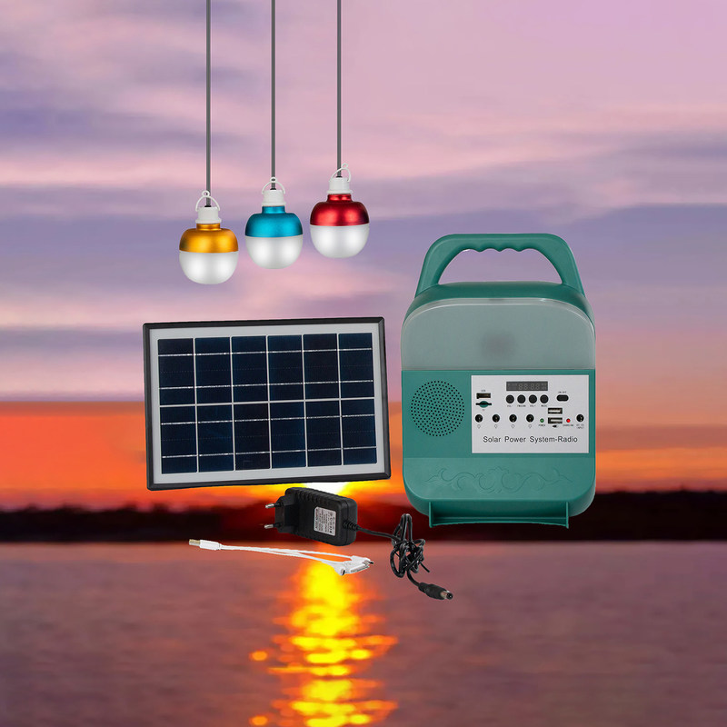 USB चार्जर के साथ वाटरप्रूफ चमकदार लाल एलईडी लाइट सोलर इमरजेंसी चार्जिंग लैंप सोलर लाइट