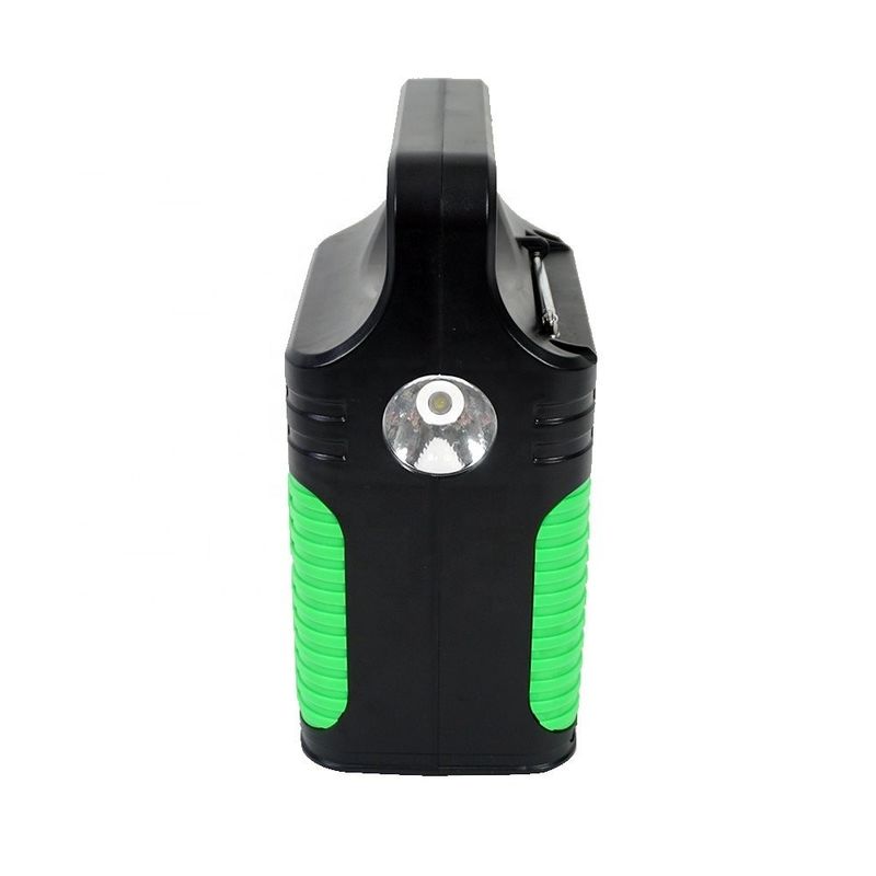 MP3 FM रेडियो के साथ 7500mah 10W 6V सोलर पैनल एनर्जी सिस्टम इंडोर सोलर लाइटिंग किट