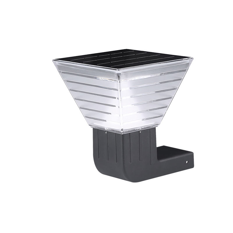 90 lm/w LED सोलर वॉल लाइट आउटडोर 3.2V आधुनिक बाहरी लैंप ABS गार्डन लैंडस्केप