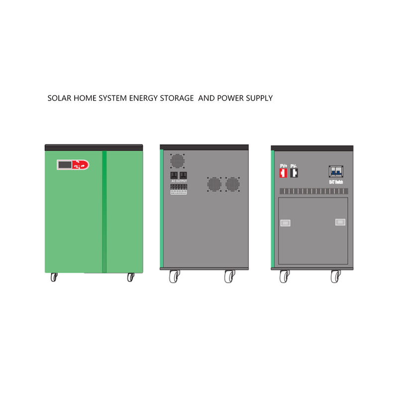 औद्योगिक घरेलू ऊर्जा उत्पाद ऑफ ग्रिड पावर स्टेशन 8kw 5kw पूर्ण सौर प्रणाली