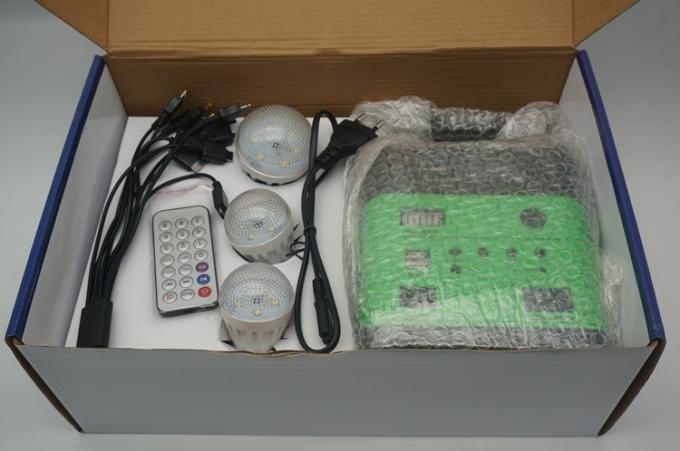 ODM वाणिज्यिक 10 वाट सौर ऊर्जा प्रकाश प्रणाली 8Hrs से 30Hrs 8