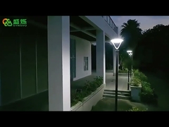 थोक बाहरी वाटरप्रूफ लैंप लैंडस्केप पोस्ट लाइटिंग गार्डन आउटडोर सोलर पिलर लाइट