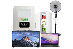 SRE938 12V पोर्टेबल सोलर हाइब्रिड इन्वर्टर बैटरी 6W*3pcs 50Hz के साथ